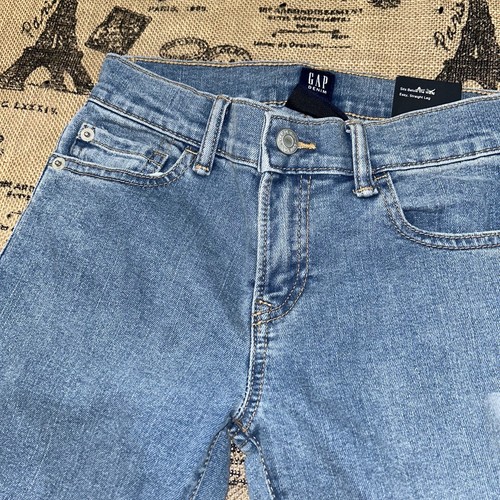 Gap NWT! Boy's Denim Regular Stretch Straight Leg Jeans Size 8 - Picture 6 of 14