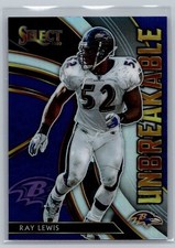 2020 Panini Select #U14 Ray Lewis Unbreakable Prizm NrMt-Mint