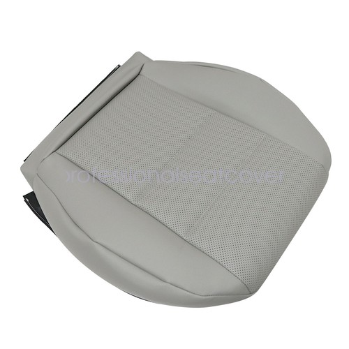 For 2008-2015 Mercedes Benz GLK350 Front Driver Leather Bottom Seat Cover Gray - Picture 16 of 16