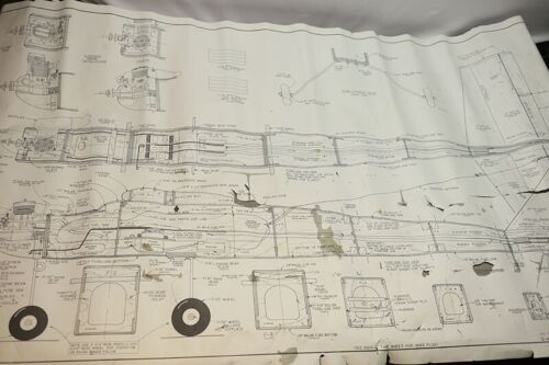 ⭐Great Planes PT-40 Trainer RC Airplane Spare Parts, Instructions, and Blueprint - Picture 7 of 7