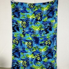 Beach Cabana Women's Wrap Sarong Tropical Floral Caribbean One Size 58 X 44  