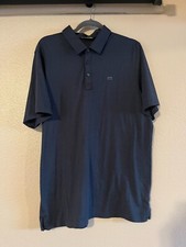 Travis Matthew Golf Polo Shirt Navy Blue Extra Large XL