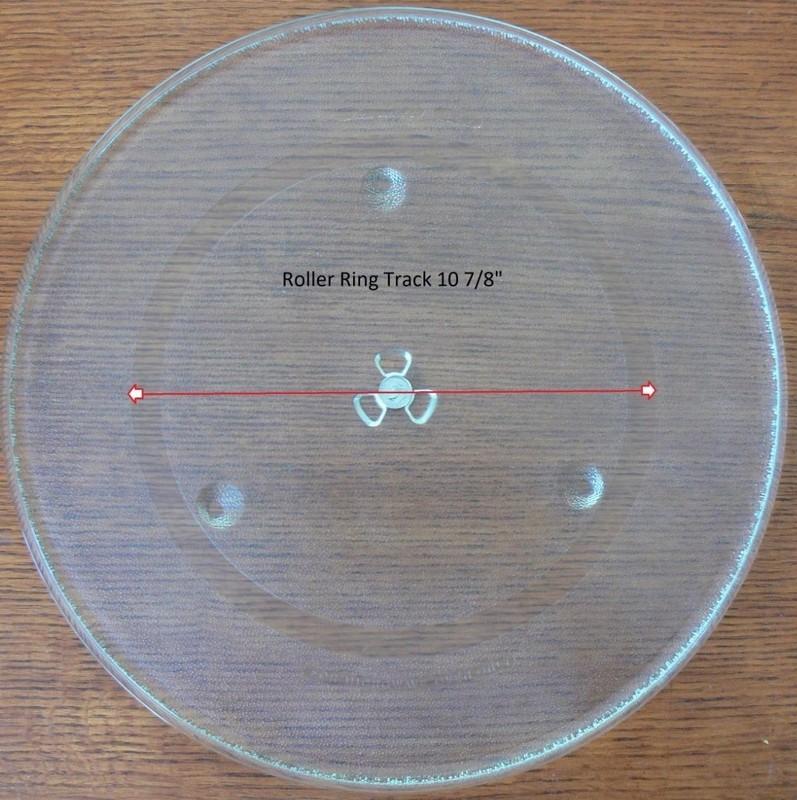 14 1/8" Panasonic Used Microwave Glass Turntable Plate / Tray A06014000AP Good!