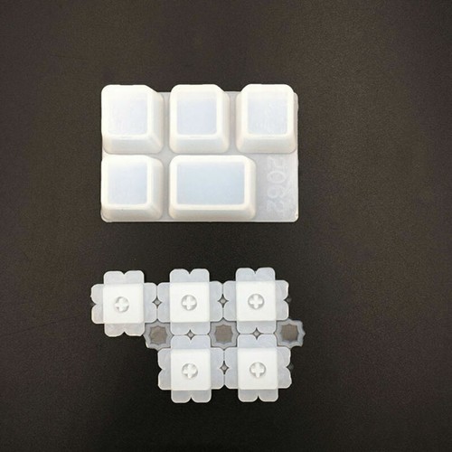 1* Bricolage Personnalisé Clavier Capuchon Moule Silicone Key Caps Moule Outil Ordinateur - Photo 11/14