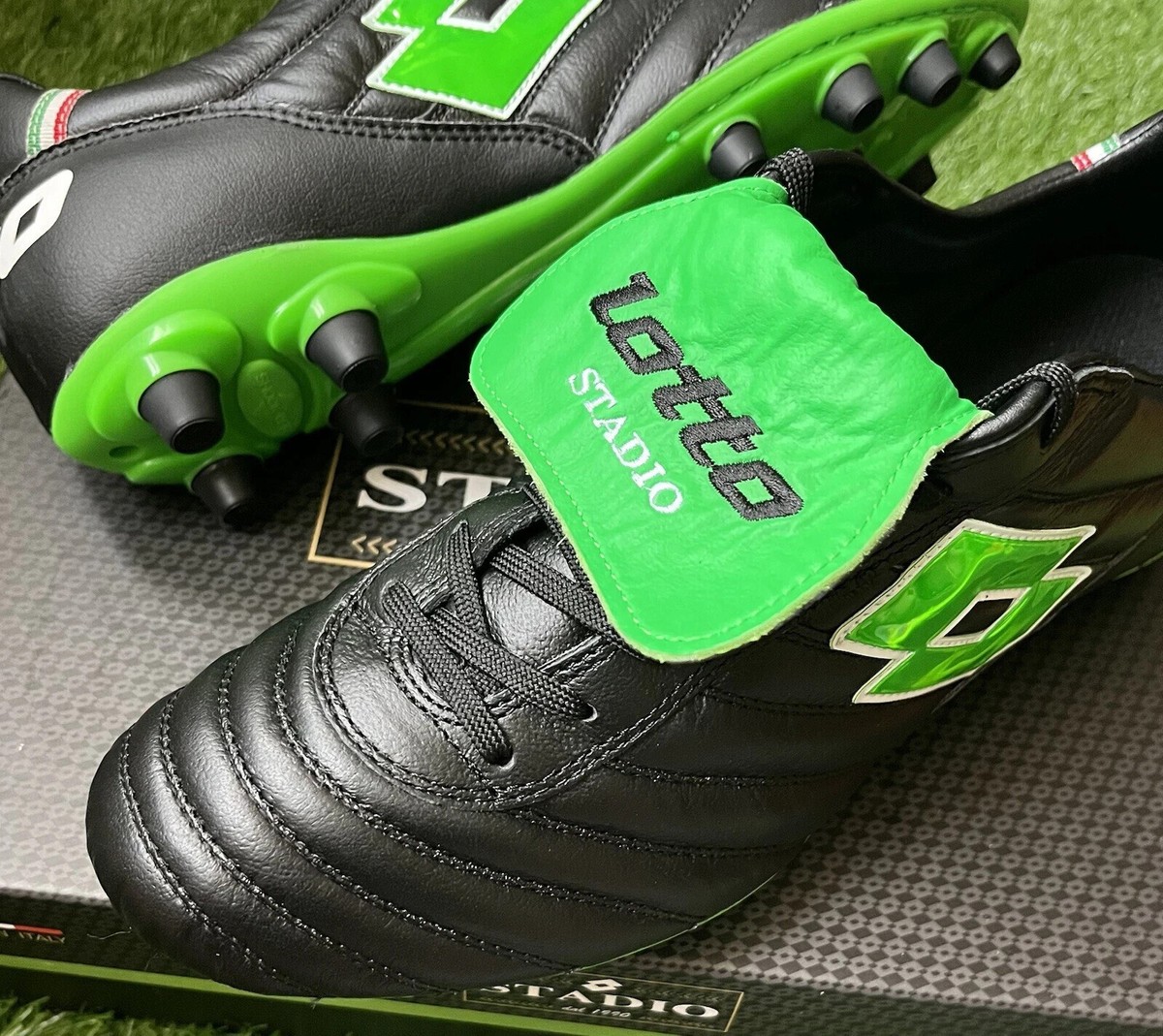 Lotto Stadio Made In Italy FG Soccer Cleats - US Size 10.5 | eBay