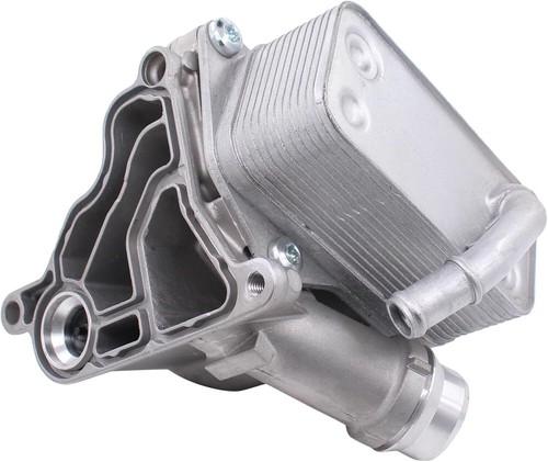 Carcasa de filtro de aceite de motor MOTOKU con enfriador de aceite y conjunto de junta para BMW - Imagen 5 de 8
