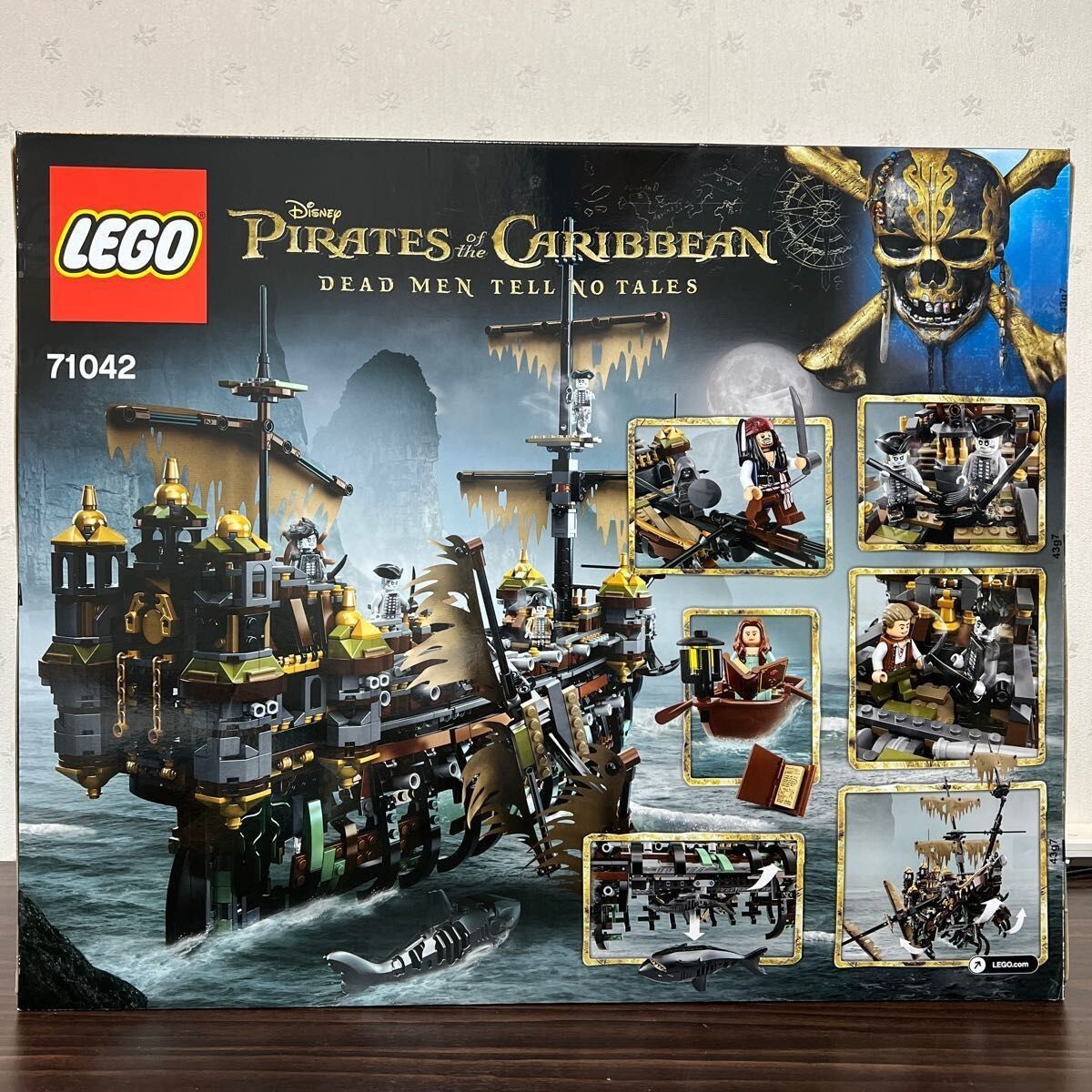 Captain Jack Sparrow Pirate Ship Salazar Ship Lego LEGO 71042