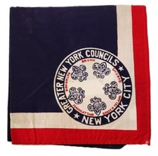 Greater New York Councils (NY) 1960s New York City Neckerchief BSA