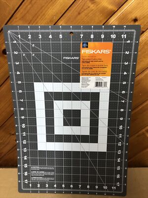 Fiskars Self-Healing Cutting Mat 12''X18'' 183700-1001 Gray Brand New
