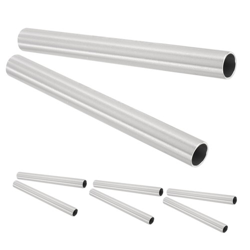 4 Pcs Tube De Réparation Poteau Tente Alliage D'aluminium
