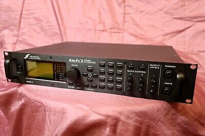 Fractal Audio Axe-FX II (Mark 2) + MFC-101 MIDI Controller (w/ extra  cables) | eBay