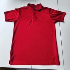 Nautica Boys Uniform Short Sleeve Performance Red XL 18/20 Regular