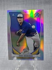 2014 Kodi Medeiros 1st Bowman Chrome Draft Picks #CDP-9 Silver Refractor Rookie 