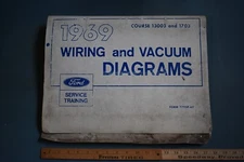 1969 Ford F B T Series Truck Wiring Diagrams Service Manual Large Format F100 25