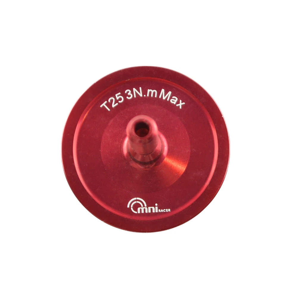 OMNI Racer WORLDS LIGHTEST Alloy Headset Top Cap & Bolt: JUST 3.4 grams!! RED - Image 3 of 4