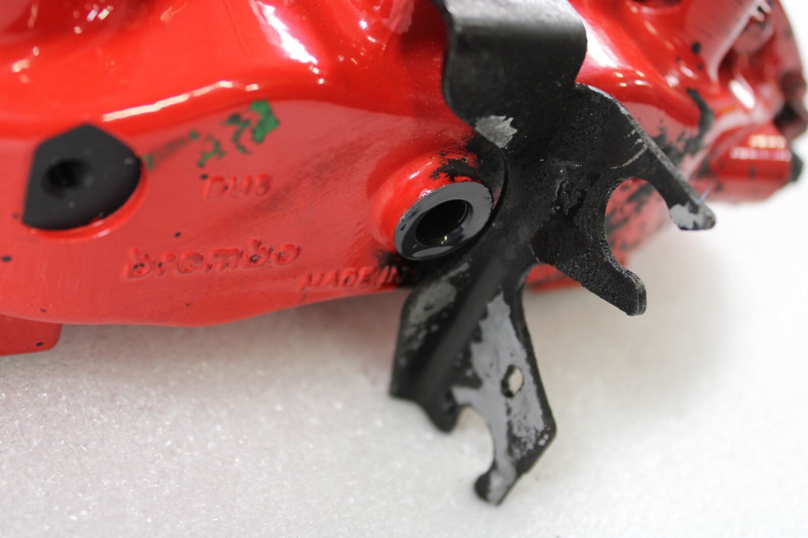 Lamborghini Huracan, LP580, RH, Rear Brake Caliper, Red, Used, P/N 4T0615406AH