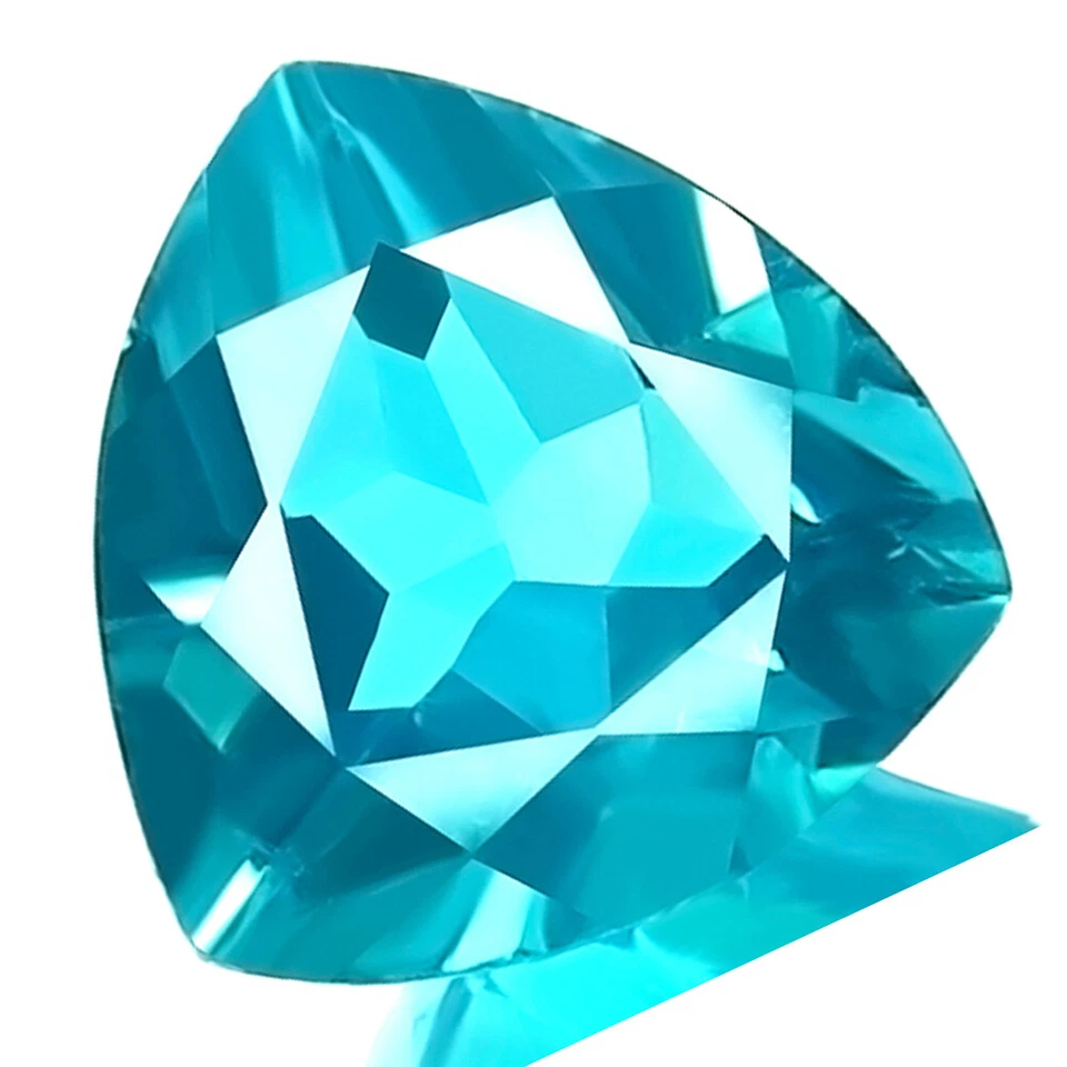 APATITA NATURAL 1.39ct WOW MEJOR AZUL VERDE COLOR PARAIBA REAL BRILLANTE BILLÓN Foto 2 de 4