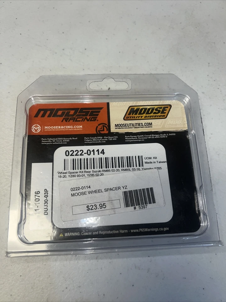 Separadores de rueda Moose Racing - 11-1076 Foto 2 de 4