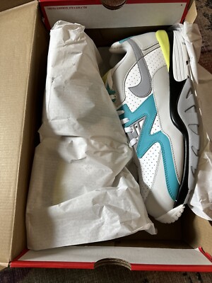 [FQ8829-100] Mens Nike AIR CROSS TRAINER 3 LOW 'CITRON' Sz 14