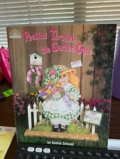 Peeking Through the Garden Gate by Donna Spiegel - Decorative Painting Book