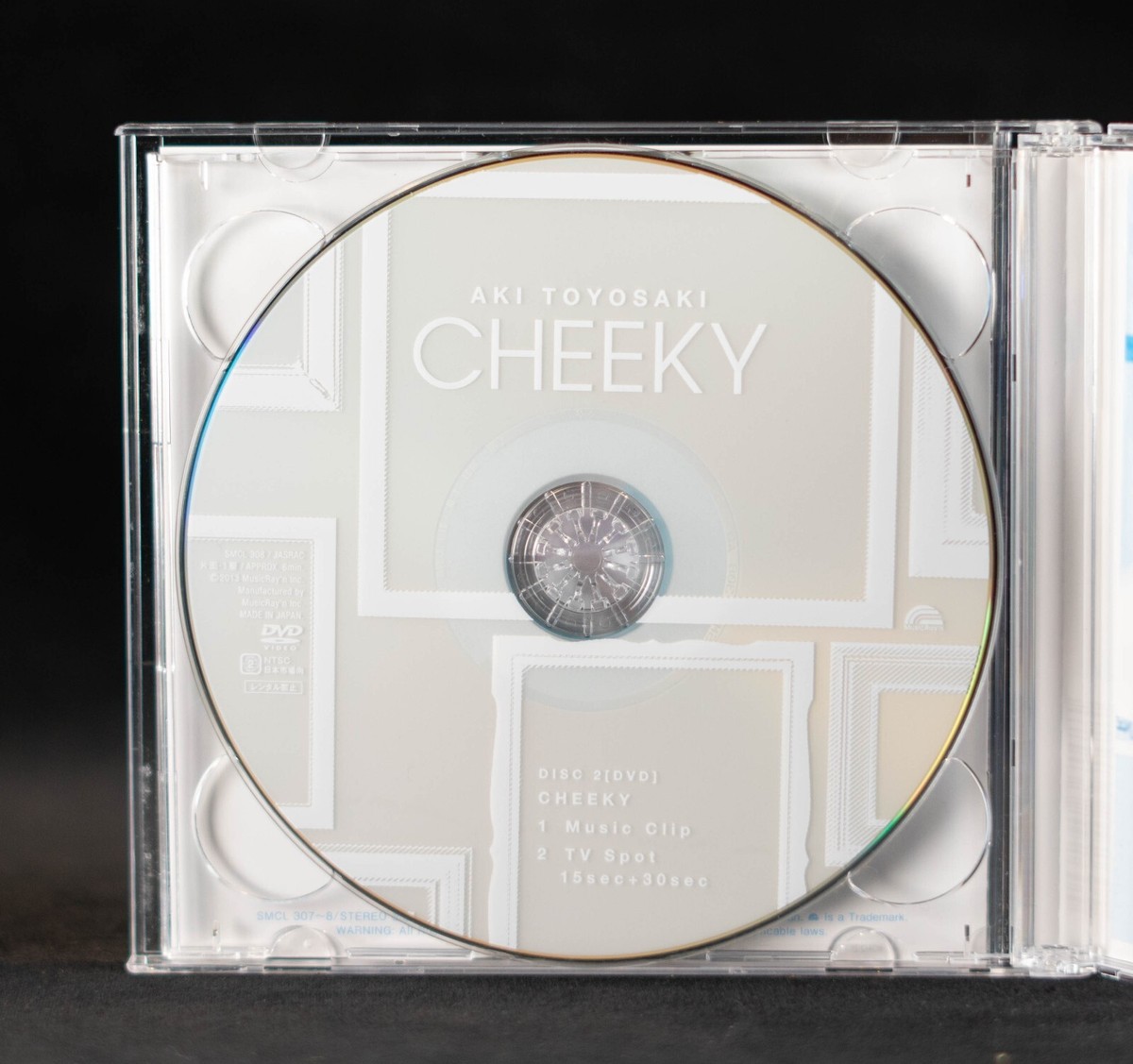 Aki Toyosaki CHEEKY Japan Limited Edition CD + DVD SML-307 Aki Toyosaki CHEEKY Japan Limited Edition CD + DVD SML-307