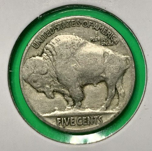 1926 P Buffle Nickel - Pièce de 5 ¢ U.S. Vintage circulée - Date complète - Voir photos - Photo 2/3
