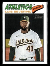 2026 Topps Heritage #206 Luis Severino