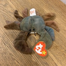 Ty Beanie Baby Claude the Crab 1993 – Original Tie‑Dye Plush Vintage Collectable