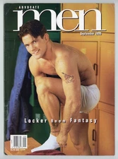 Advocate Men 1996 Bo Garrett, Aaron Austin, Chas Winston 90p Gay Magazine M37611
