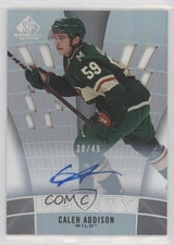 2021 SP Game Used Purity Rookies 30/49 Calen Addison #P-79 Rookie Auto RC 08jr