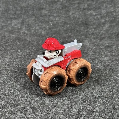 Paw Patrol Nickelodeon Rescue Wheels Pup Marshall Muddy Monster Truck Racers