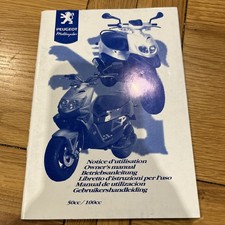 Peugeot Trekker/Metal-X 50cc 100cc owner’s manual 11.760104.00