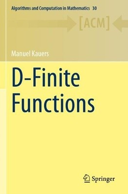 D-Finite Functions - 9783031346545