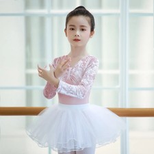 Children's Dance Wear Costume Ballet Practice Uniform Tops Leotard for Girl Kids