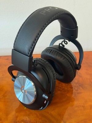 Logitech G PRO X LIGHTSPEED Wireless Headset HEADSET ONLY Excellent Used