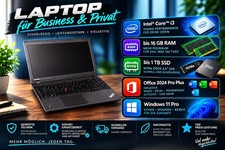 Laptop Notebook | 2,5 GHz | bis 16 GB RAM | bis 1 TB SSD | Win 11 Pro | Office24