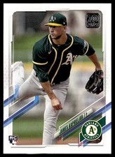 2021 Topps James Kaprielian Rookie Oakland Athletics #167