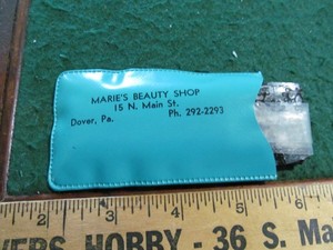 VINTAGE MARIE'S BEAUTY SHOP RAIN BONNET DOVER YORK COUNTY PA Promotional Gift
