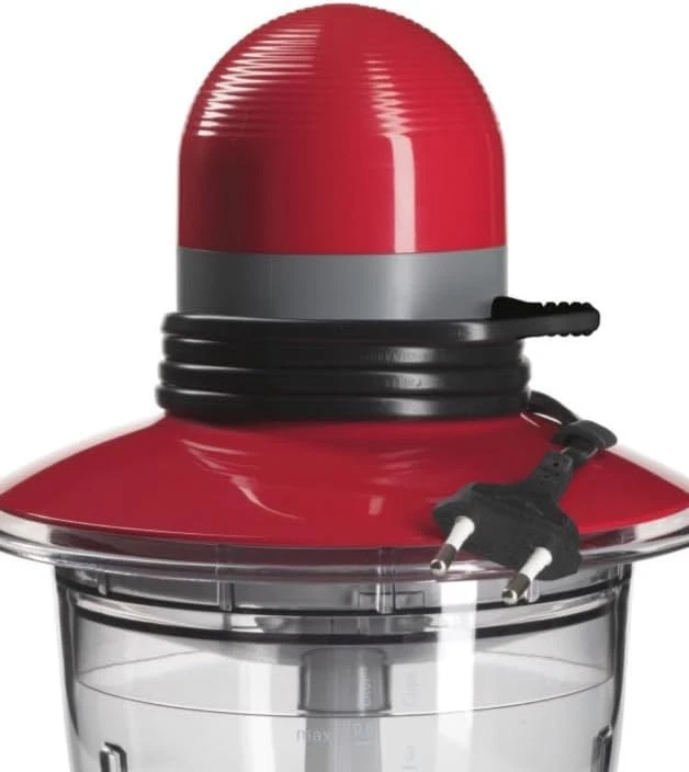 Bosch MMR08R1GB Mini Chopper, 400 W, 0.8 Litre - Red  - Image 4 of 4