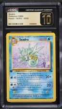 Seadra [1st Edition] #42 Prices | Pokemon Fossil | Pokemon Cards