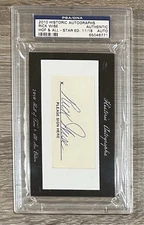 2010 Historic Autographs HOF & All-Star Edition PSA/DNA Rick Wise AUTO #11/18
