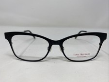 Isaac Mizrahi IM30016 BK 52-17-135 Black/Silver Full Rim Eyeglasses Frame VJ37