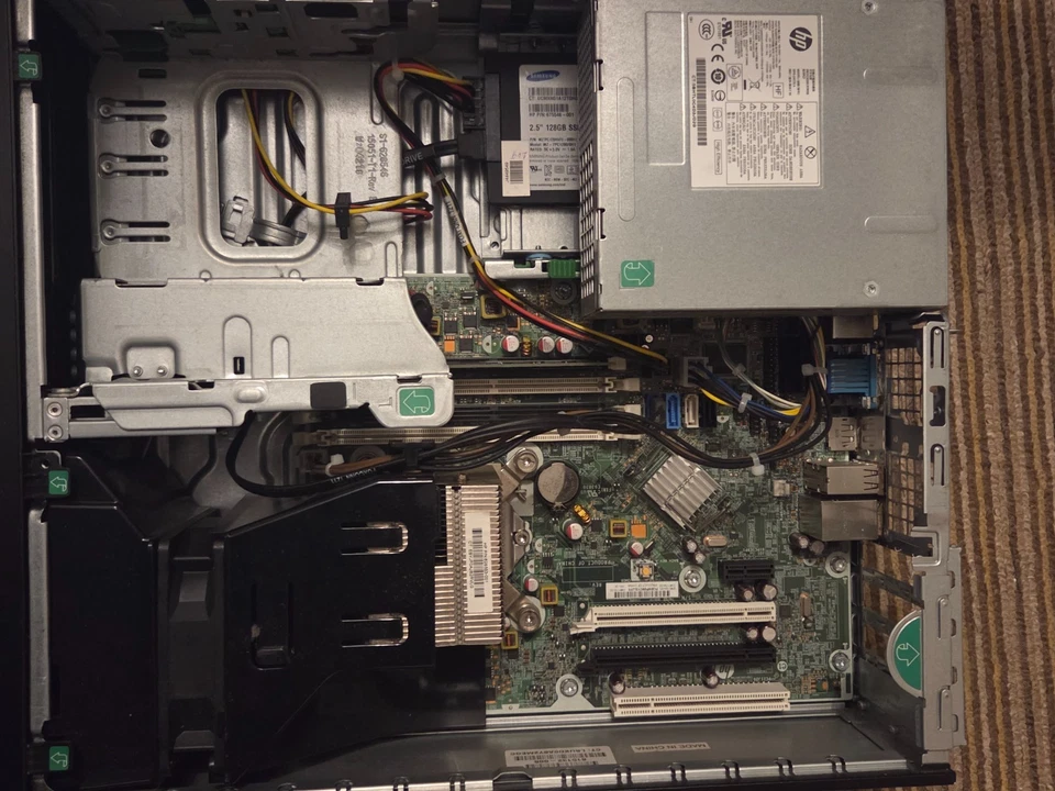 HP Compaq 8200 Elite Small Form Factor 128GB SSD (Used) Without Hard Drive - Image 2 of 4