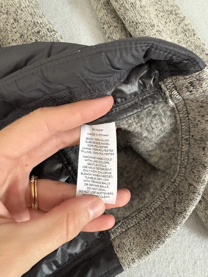 Alpine Design Jacket Womens XS Hooded Full Zip Knit Fleece Hybrid Coat - Image 3 of 4