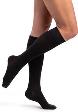 SIGVARIS Access/Dynaven Women's Knee Highs 20-30 Black Medium Long