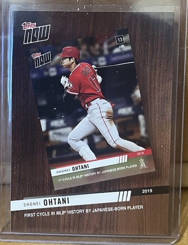 2020 Topps - Topps Now 2019 Review Shohei Ohtani #TNR-5
