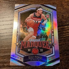 #270 2021-22 Panini Chronicles Marquee Basketball #347 Corey Kispert Holo Foil