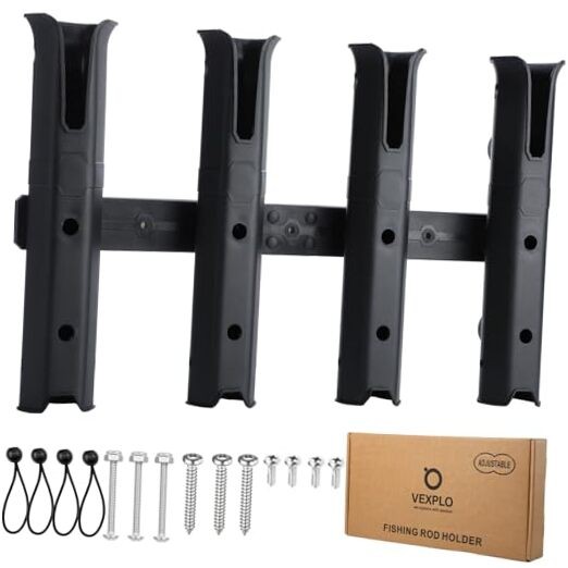 Adjustable Fishing Rod Holders for Boat Golf Cart Garage Kayak Crate Cooler  | eBay