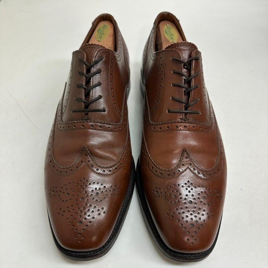 EUC Crockett & Jones x Polo Ralph Lauren Brown Calf Wingtip  display picture 1