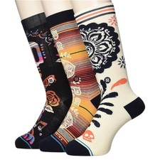 Stance Pack De 3 Calcetines Current Para Hombre, Multicolor, Azul